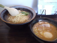 「特製釜揚とりそば改880円＋大盛70円」@麺屋 ざくろの写真