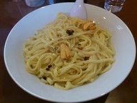 「塩油そば＋大盛　800＋100＝900円」@UNDER GROUND RAMENの写真