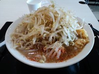 「ラーメン野菜Wニンニク」@ジャンクガレッジ 甲府昭和店の写真