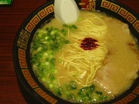 「天然とんこつラーメン」@一蘭 アトレ上野 山下口店の写真
