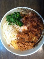 「台湾まぜそば」@らうめん考房 ありがた屋の写真