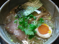 「ゆずそば（細・塩）780円」@麺屋 番の写真