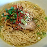 「塩SOBA￥750＋塩味玉￥100」@麺屋 Hulu-luの写真