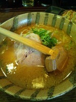 「味噌らーめん＋餃子＆半チャーハンセット」@壱鵠堂 踊場店の写真