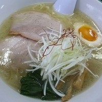 「塩らーめん（チャーシュー１枚トッピング）」@麺屋 はるの写真