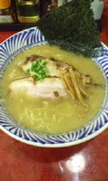 「中華そば（700円・中盛無料）」@らー麺 爆筑の写真