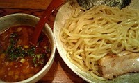 「辛つけ麺 大盛 800円 ＋サービスライス」@博多らぁめん 斗樹 大森店の写真