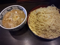 「つけ麺【500円】　大盛りサービス」@らーめん万代 浜松町店の写真