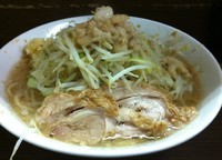 「大ラーメン（700円）アブラニンニク」@ラーメン二郎 横浜関内店の写真