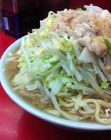 「小ラーメン(650円)ヤサイアブラ」@ラーメン二郎 中山駅前店の写真