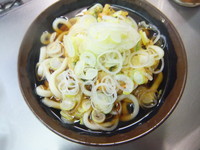 「かきあげうどん350円(回数券＆単品110円)」@喜多そば 柏2号店の写真