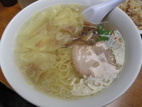 「塩ワンタンメン　６００円」@珍々軒の写真