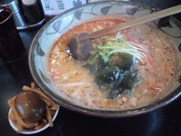 「ピリ辛（太麺）（770円）」@味噌一 大原店の写真