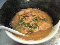 「魚介とんこつ￥800」@さんじの写真