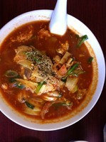 「カルビラーメン　900円」@大王飯店の写真