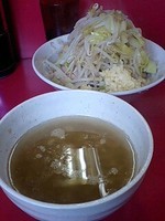 「つけめん 750円」@ラーメン二郎 大宮店の写真