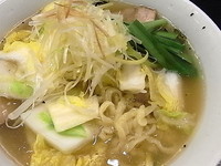 「青唐うま塩ラーメン(期間限定)」@喜多方ラーメン坂内 小法師 武蔵小山店の写真