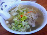 「タンメン　￥690」@栗木屋食堂の写真