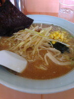 「ねぎミソラーメン」@ラーメンショップ椿 八山田店の写真