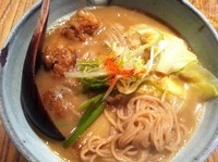 「もつそば(大盛)」@和醸良麺 すがりの写真