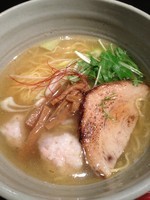 「銀笹ラーメン（白醤油）」@麺処 銀笹の写真