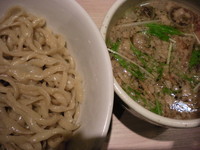 「朝つけ麺（７５０円）」@麺や 七彩 東京駅の写真