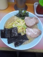 「かいざんラーメン、ネギ丼（７５０＋２００円）」@ラーメン かいざんの写真