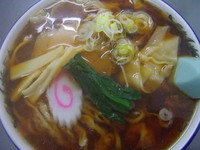 「ワンタンめん」@年貢町 茶釜食堂の写真