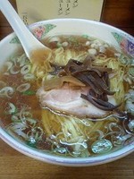 「醤油ラーメン大盛（６００円＋１５０円）」@らーめん一色の写真