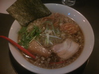 「焦がし醤油そば 700円(クーポンで100円引き)」@昭和食堂 小杉店の写真