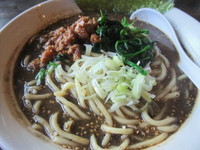 「限定胡麻こがしみそ豚骨＋中盛り」@らーめんの円熟屋 大里店の写真