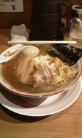 「特製煮干しラーメン（大盛り）」@鼈の写真