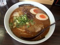 「和だしらーめん＋煮玉子＋麺大盛（￥650＋￥100＋無料）」@麺屋 共鳴りの写真
