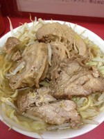 「小豚（ヤサイアブラカラメ）」@ラーメン二郎 小岩店の写真