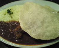 「チキンカレー　８５０円」@cafe RED BOOKの写真