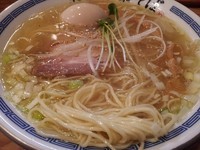 「味玉塩中華そば」@ラーメン凪 特級中華そば 駒込店の写真