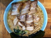 「こってりチャーシューメン　８８０円」@麺者黒嵐 下栗本店の写真