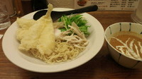 「大キス天ぷらカレーつけ麺　1200円」@築地虎杖 裏店の写真