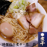 「特製極煮干＋ネギ(900円）」@鼈の写真