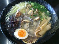 「あさりらーめん　800円」@らー麺 菜賀井の写真