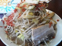 「メガソルト（ヤサイチョイマシ、サクラエビ、バター）￥750」@メガガンジャの写真