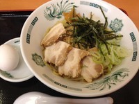 「汁無しラーメン（￥540）」@日高屋 小田急マルシェ大和店の写真