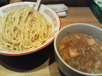 「トロリ煮干しつけ麺（特盛）」@鼈の写真