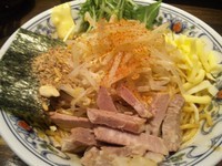 「まぜそば大盛(無料)¥700」@麺座でん あねっくすの写真