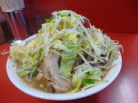 「大ラーメン豚入り　ニンニク」@ラーメン二郎 仙台店の写真