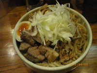 「塩汁なし　￥650　大盛￥100」@らーめん 破顔の写真