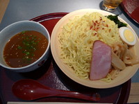 「特製つけ麺＋トッピング3品＋大盛　500＋150＝650円」@麺処 花りんの写真