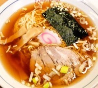 「ラーメン・半チャーハン(750円)」@ひかり食堂の写真