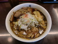 「肉そば　醤油(￥680)」@肉そば総本山 神保町 けいすけの写真