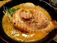 「百年味玉味噌ラーメン(525円)→通常892円」@マルキン本舗 百年味噌ラーメンの写真